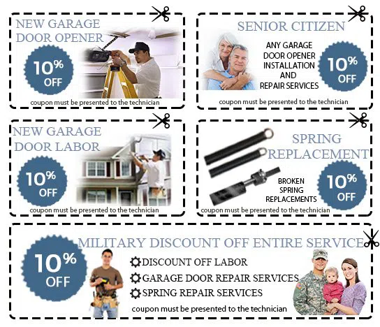 Exclusive Garage Door Repair Service Gaithersburg, MD 301-329-5036 - coupon